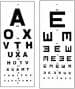 Shakuntla UNIVERSAL Set of English and E Chart Vision Test Chart (Snellen)