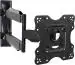 Eaglekart TV Wall Bracket Mount for 32-43 Inch Screens, VESA 100x100mm to 200x200mm, Ultra Slim Tilts Swivels and Extends for LED LCD Plasma Flat and Curved Screens, Max Weight Capacity 40kg
