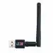F5 SmartTech Easy Install 1200Mbps, USB 2.0 Wireless Wi-Fi Network Adapter with Antenna (Black)