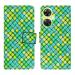 A D Enterprises Mat Green Flip Cover for OnePlus Nord CE3 Lite 5G| Magnetic Case| Shock Absorbent| Flip Cover OnePlus Nord CE3 Lite 5G