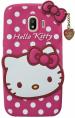 BINTAGE Back Cover for Kitty Samsung J2 Core (Pink, Waterproof, Silicon, Pack of: 1)