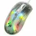 Zebronics Krystal Transparent Premimum Gaming Mouse-Black