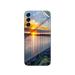 GADGETSWRAP Printed Vinyl Skin Sticker for Samsung Galaxy S22 - Sunrise At Dock