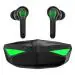 Wings Phantom Truly Wireless Gaming in Ear Earbuds with 50ms Low Latency 40Hrs Playtime MEMS with Mic, Bluetooth 5.3, IPX5 Resistant, for Best Calling and Designed for Comfort Gaming Black