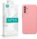 Sprig Liquid Silicone Rose Pink Back Cover For Samsung F23 5G, Samsung Galaxy F23 5G, Galaxy F23 5G, Samsung F23 5G, F23 5G