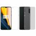 Kite Digital OnePlus 7 Back Screen Protective Film Carbon Fiber Skin Transparent Screen Guard Sticker & Premium Tempered Glass Screen Protector