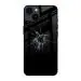 Qrioh Cracked Hole Glass Case for Apple iPhone 14