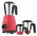 PHILIPS HL7505/02 3 Jar Mixer Grinder (500 Watts, Red)