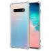 Kite Digital Samsung S10 Plus Transparent Bumper Shock Proof Corner Soft TPU Silicone Flexible Back Case Cover (Pack of 2)