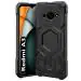 Fashionury Redmi A3 Back Cover | Shockproof Armor Bumper | Hybrid Defender Series | Ultimate Drop Protection | Soft TPU Case for Redmi A3 2024 (Black)
