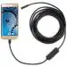 Fredi Hd Plus Black Endoscope Camera Flexible Ip67 Waterproof Inspection 6 Led