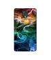 Casotec Smoky Pattern Design Printed Silicon Soft TPU Back Case Cover for Panasonic Eluga I2