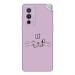 GADGETSWRAP Printed Vinyl Skin Sticker for Oneplus 9RT (5G) - meow-expressions