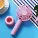 RI Denzcart Cute Design Powerful Mini Handheld Fan Battery Operated Small USB Rechargeable Fan (Multicolor)