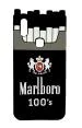 Lejaao Vivo Y83 Pro 3D Marlboro Cigarette Design Black Polycarbonate, Thermoplastic Polyurethane Mobile Back Cover (16 x 7.5 x 0.9 cm)