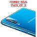 Kite Digital Samsung A50 Back Camera Lens Protector Premium Tempered Glass Screen Protector Slim 9H Hard 2.5D (Pack of 3)