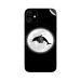 GADGETSWRAP Printed Vinyl Skin Sticker for Apple iPhone 11 - Moon Dolphin