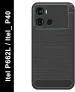 COVERBLACK Silicon Back Cover Compatible model for ITEL P662L / Itel_ P40 - Black