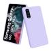 Rakulo Liquid Silicone Flexible with Camera Protection Soft Back Cover Case Samsung Galaxy A50 (Lavander)