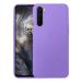 LIRAMARK Liquid Silicone Soft Back Cover Case for OnePlus Nord (Lavender)