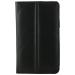 Defender Black Faux Leather Flip Stand Cover Case For Micromax Funbook P255