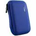 Gizga Essentials Blue Hard Drive Case Shell, Portable Storage Organizer Bag