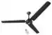 Superfan Super V1 3 Blades 1400 mm High Speed Energy Efficient 5 Star Rated BLDC Ceiling Fans, Black