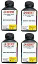 Dotpot TN2025 Toner Powder for USE in Brother HL-2030/2035 / 2040 /7225N / 7240/7420 / 7820, Xerox Docuprint 203A / 204A Printers Pack of 4