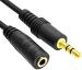Hybite Black Male To Female 5 Meter Stereo Aux Extension Cable For Home Theatre