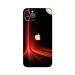 GADGETSWRAP Printed Vinyl Skin Sticker for Apple iPhone 11 Pro Max - Vertical Red Laser Light Spread