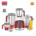 Prestige Stylo 750 V2 Juicer Mixer Grinder (3 Jars, Red)
