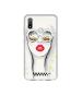 Casotec Girl Design Printed Silicon Soft TPU Back Case Cover for Panasonic Eluga X1 Pro