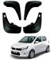 Gee Cee Black Abs Plastic O.E Type Mud Flaps Mud Guard For Maruti Celerio Type-Ii 2017-2020 (Set Of 4)