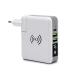 Callmate High-Speed Charging and Ultra-High Capacity White Power Bank 5200 mAh