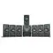 SHIVAM ENTERPRISES Omega 7.1 Home Theatre Speaker with 120W Output, Bluetooth v5.0, USB, AUX, FM Radio, Powerful Subwoofer, LED Display, Remote, Volume & Bass Control