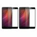 Kite Digital Redmi Note 4 5D Black Premium Tempered Glass Screen Protector Slim 9H Hard 2.5D(Combo Offer)