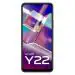 Vivo Y22, 6GB RAM, 128GB ROM, Starlit Blue, Smartphone