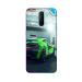 GADGETSWRAP Printed Vinyl Skin Sticker for Oppo R17 Pro- Novitec Green Car