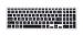 Saco Black and Clear Keyboard Skin For Dell Inspiron 5000 5558(CKS3DE26BC-23)