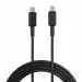 Portronics Konnect Link CL Type C to 8PIN Cable with 3A Output, 480Mbps Data Sync, 1M Length Compatible with iPhone, iPad, Macbook, iMac & Airpods(Black)