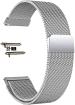 Black Lovies Silver Stainless Steel Smart Watch Strap For Samsung Gear S3 Classic Sm-R770