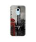 Casotec London Theme Design Printed Silicon Soft TPU Back Case Cover for Xiaomi Redmi Note 5