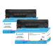 EAIERS 78A Compatible for Hp CE278A Toner Cartridge for HP Laserjet -P1560, Laserjet P1566, Laserjet P1606, Laserjet P1606dn, Laserjet MFP M1536dnf Black Toner (Black Pack of 2)