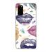 GADGETSWRAP Printed Vinyl Skin Sticker for Samsung Galaxy S20 - pop-art-lips