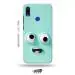 Tweakymod Printed Funny FAce Emoji Back Cover For Redmi Note 7