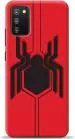 Swagr Red Plastic Shock Proof Back Cover For Samsung Galaxy A03S