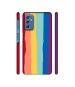 Casotec Rainbow Design 3D Printed Hard Mobile Back Case Cover for Samsung Galaxy M52 5G