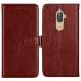RUPELIK Lenovo K8 Note Vintage Leather flip Case Cover| Inside TPU with Card Pockets Wallet Stand Magnetic Closure 360 Degree Complete Protection Vintage Flip Cover for Lenovo K8 Note - Brown