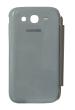 COVERBLACK Leather Plastic Flip Cover for Samsung Galaxy Grand Neo GT-I9060 - Grey