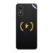 GADGETSWRAP Printed Vinyl Skin Sticker for Oppo A17 - Gold Star